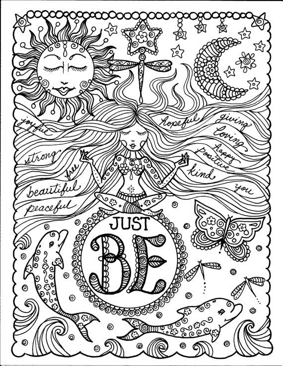 fun coloring pages for teens