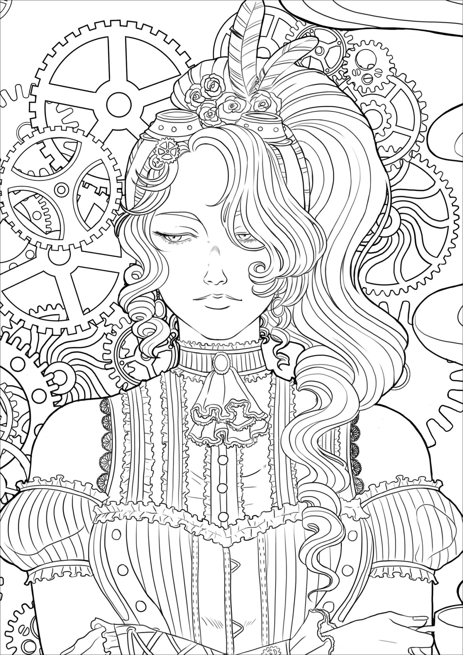 Coloring Pages For Women Unwind Relax And Unleash Your Creativity
