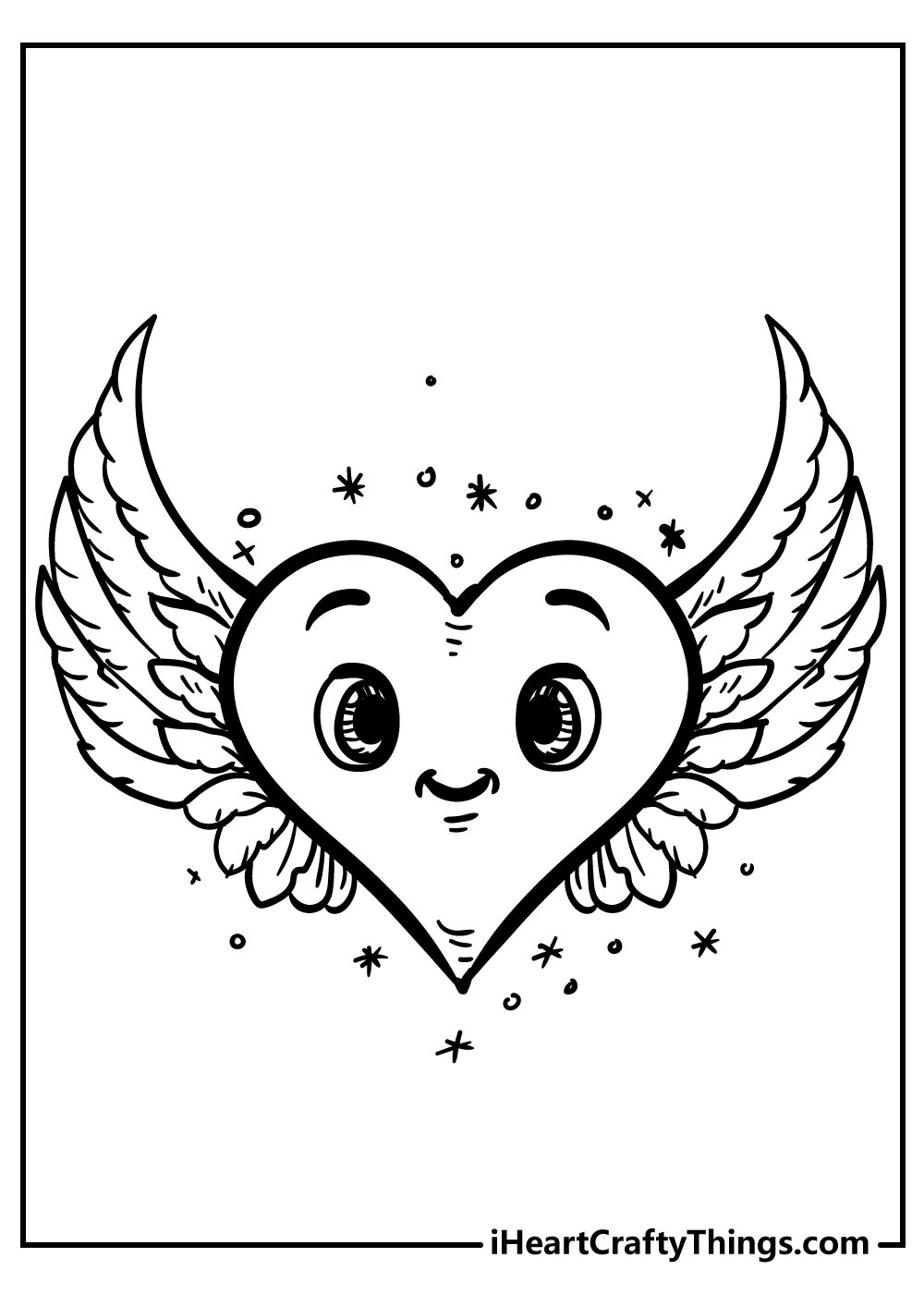 heart coloring pages with words heart coloring pages with words