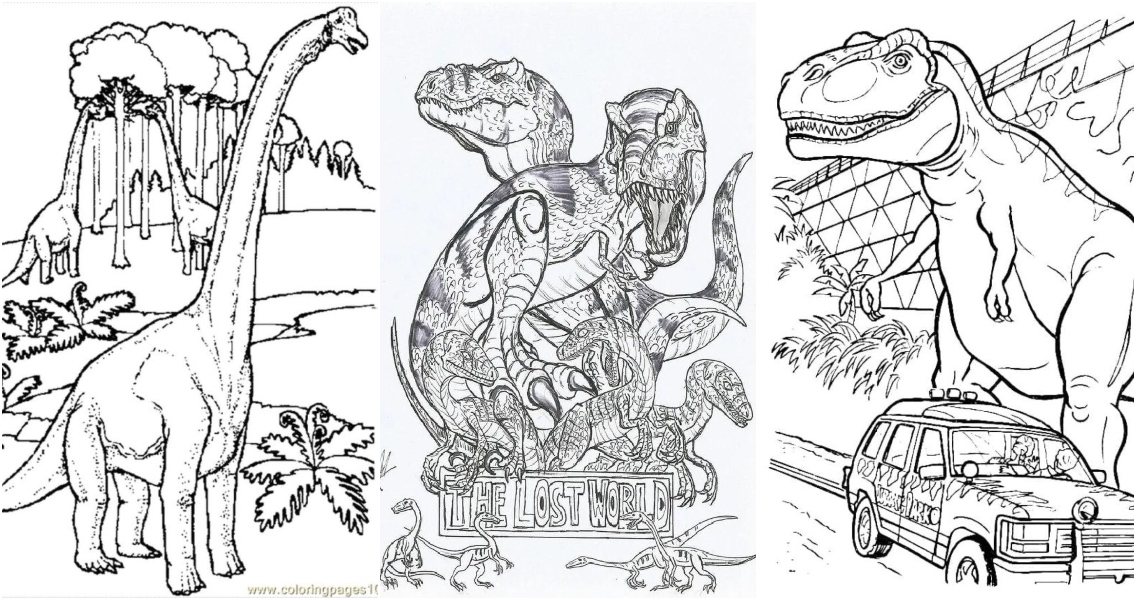 Coloring Pages Jurassic World T rex Jurassic World Coloring Page Sheet