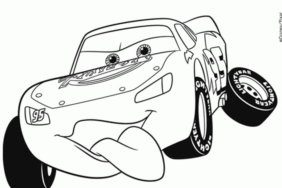Coloring Pages Lightning Mcqueen Coloring Home