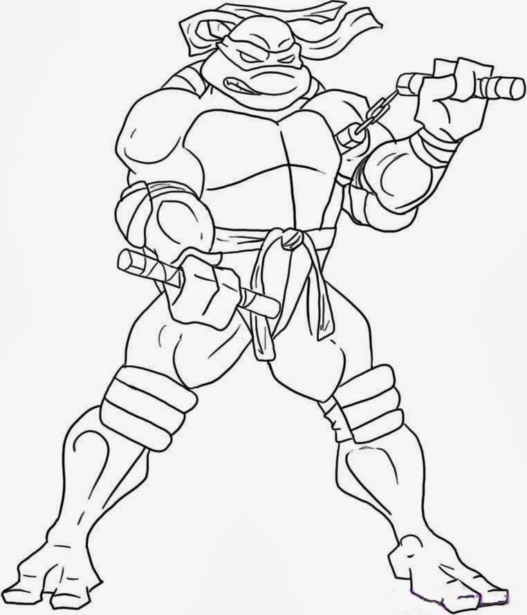 Coloring Pages Ninja Turtles Coloring Home