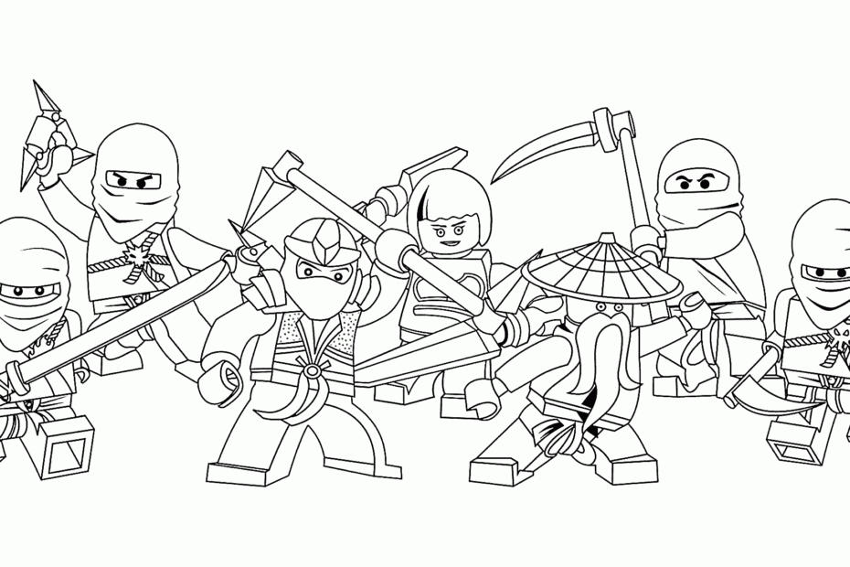 Coloring Pages Ninjago Lego Coloring Home