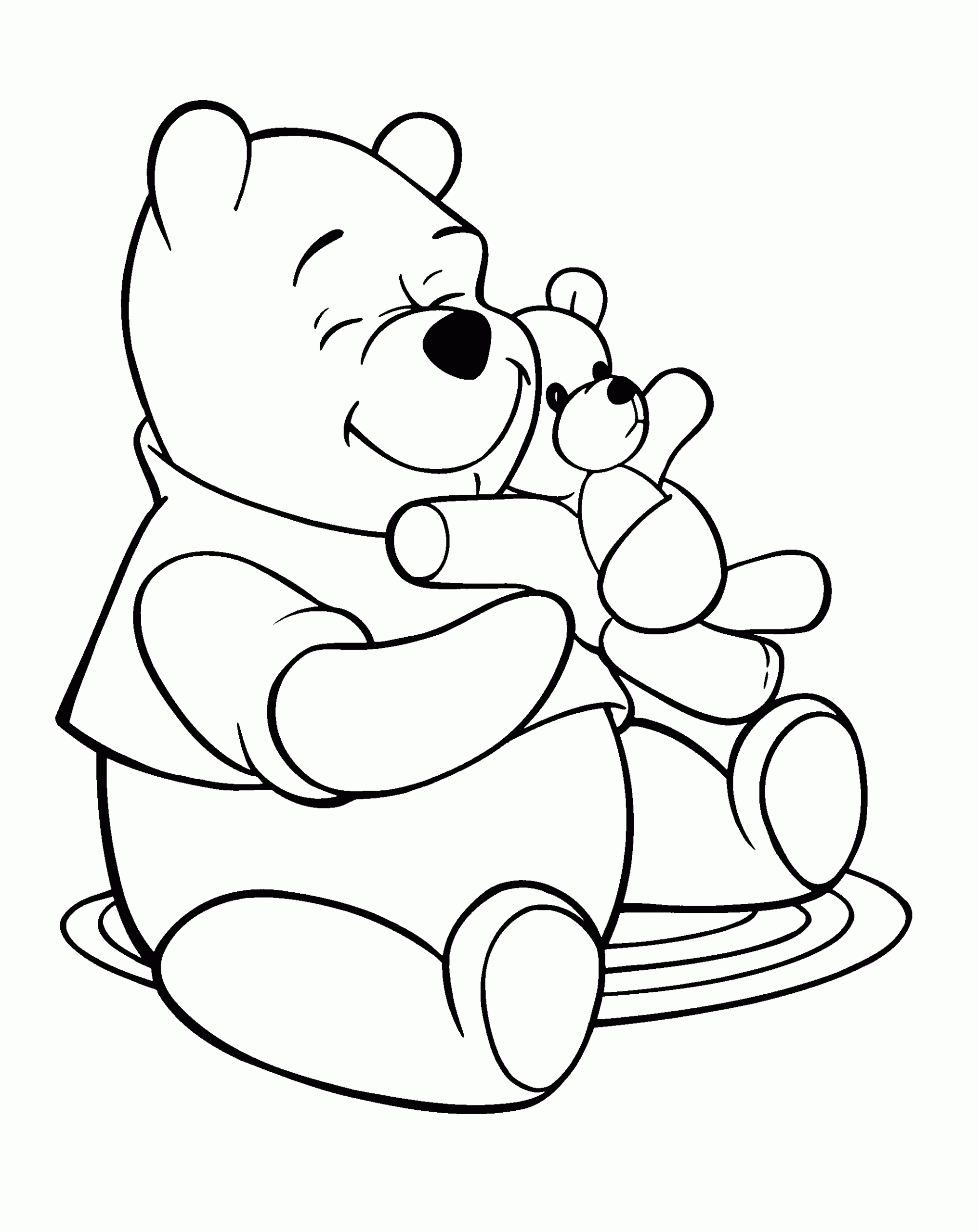 Coloring Pages Pooh Bear Coloring Home Coloring Pages Pooh Bear Coloring Home