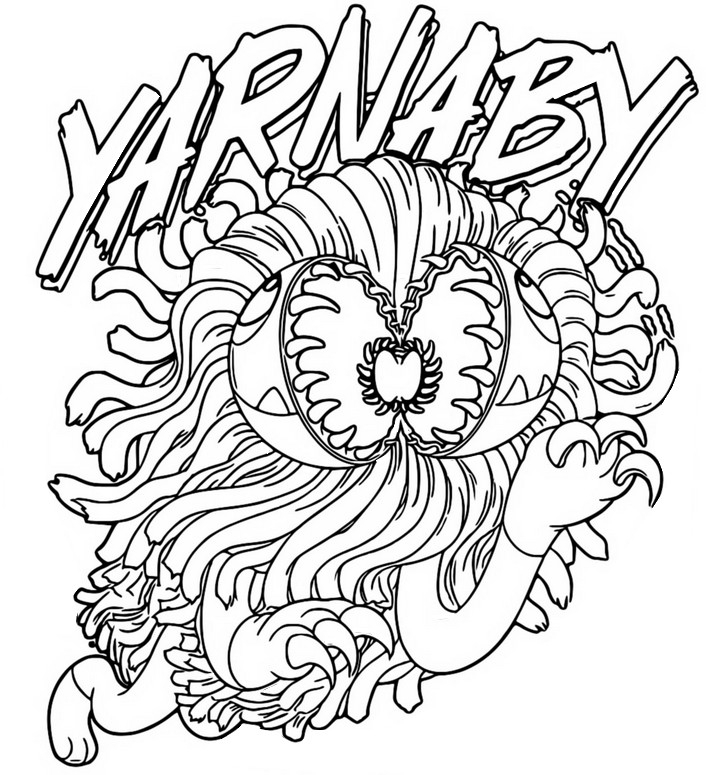 Coloring Pages Poppy Playtime 4 Yarnaby