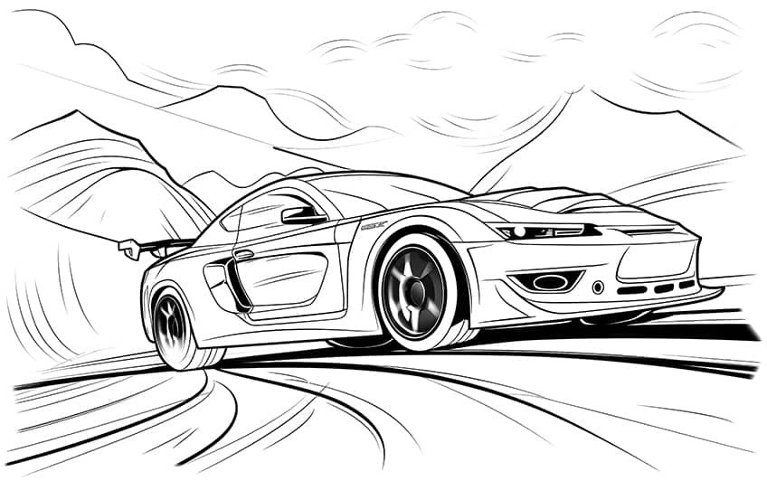 coloring pages printable race cars coloring pages printable race cars