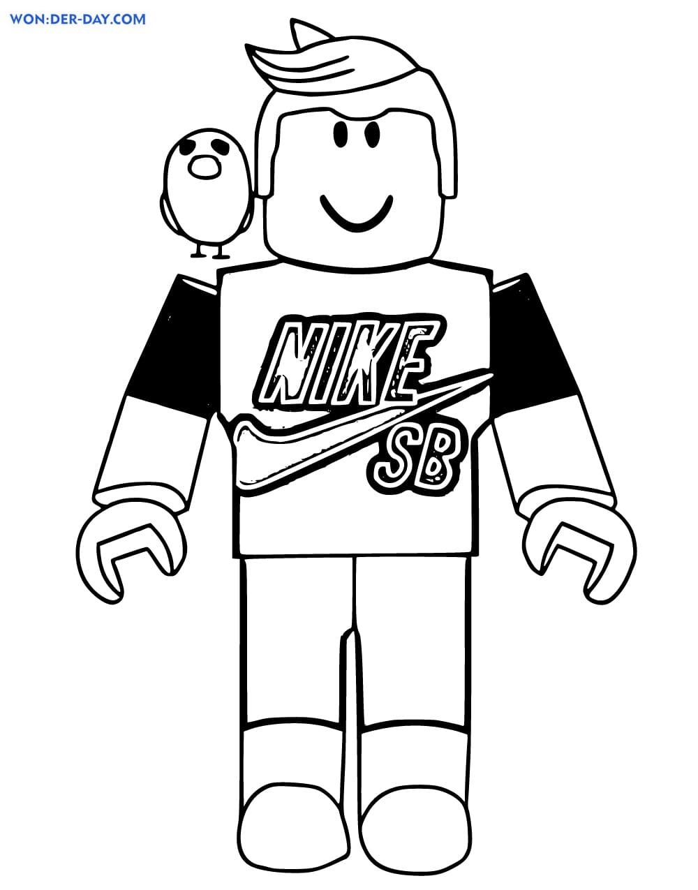 Coloring Pages Roblox Print For Free Coloring Pages Cute Coloring 