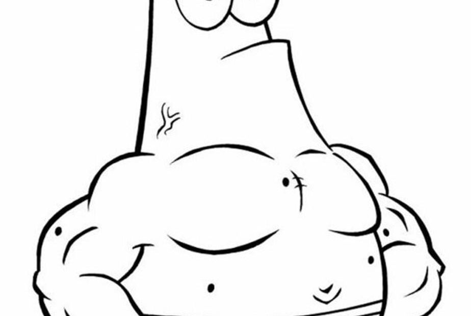Coloring Pages Spongebob Patrick Star5928 Coloring Page Printable
