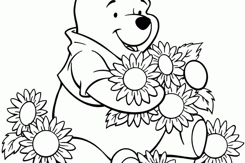 Coloring Pages Winnie The Pooh Classic Coloring Home