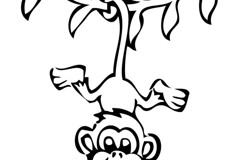 Colouring Monkey ClipArt Best