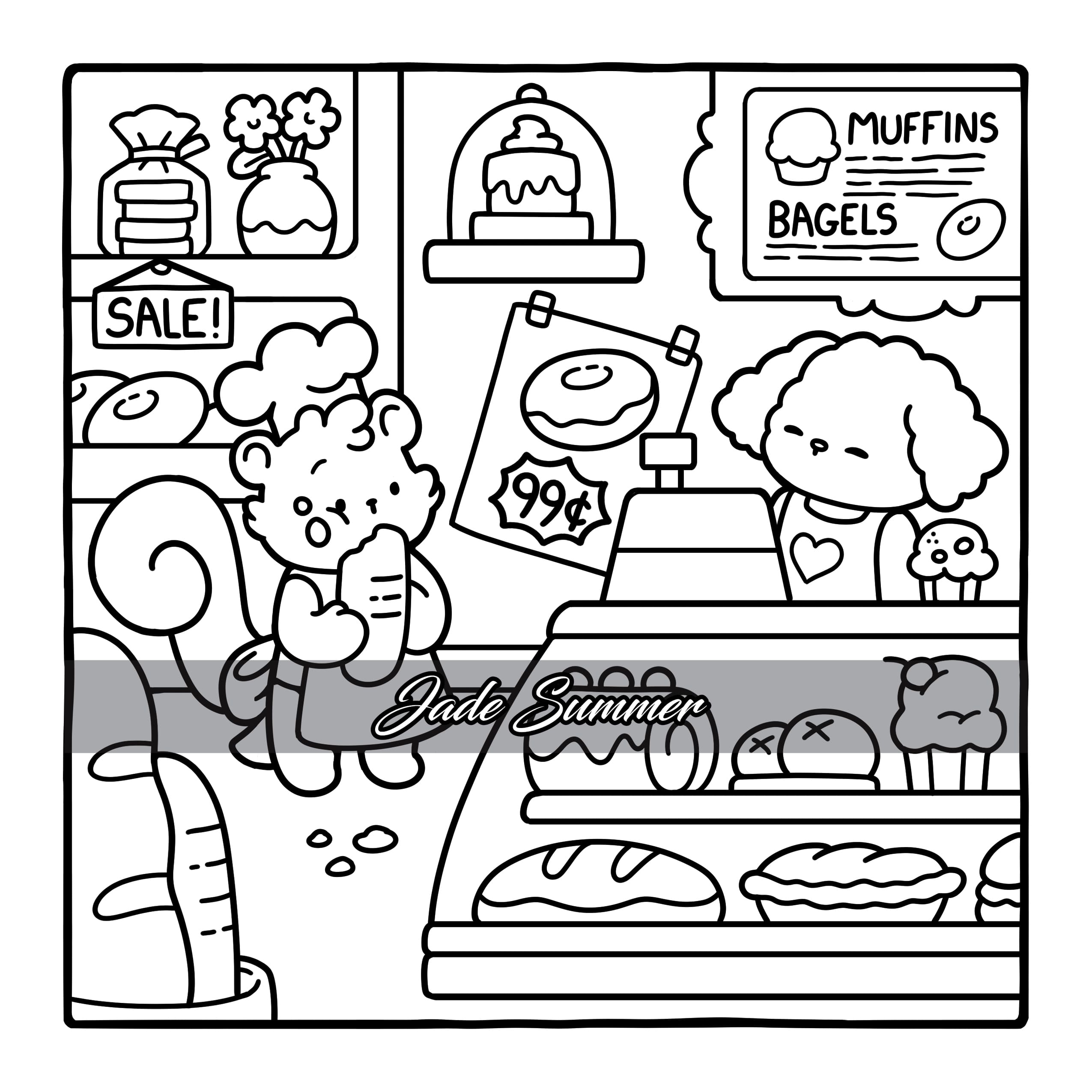 Comfy And Cozy Coloring Book 2nd Edition Jade Summer