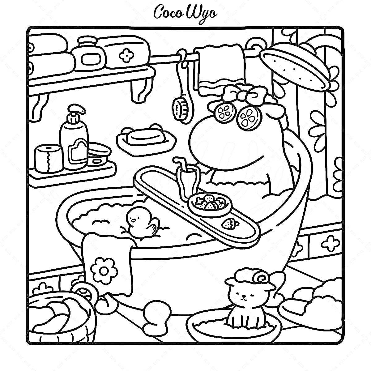 Cozy Friends Para Colorir 17 Coloring Pages Adult Coloring Pages Cozy Friends Para Colorir 17 Coloring Pages Adult Coloring Pages