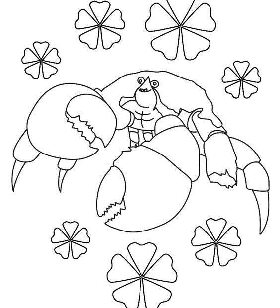 Crab From Moana Coloring Page Free Printable Coloring Pages