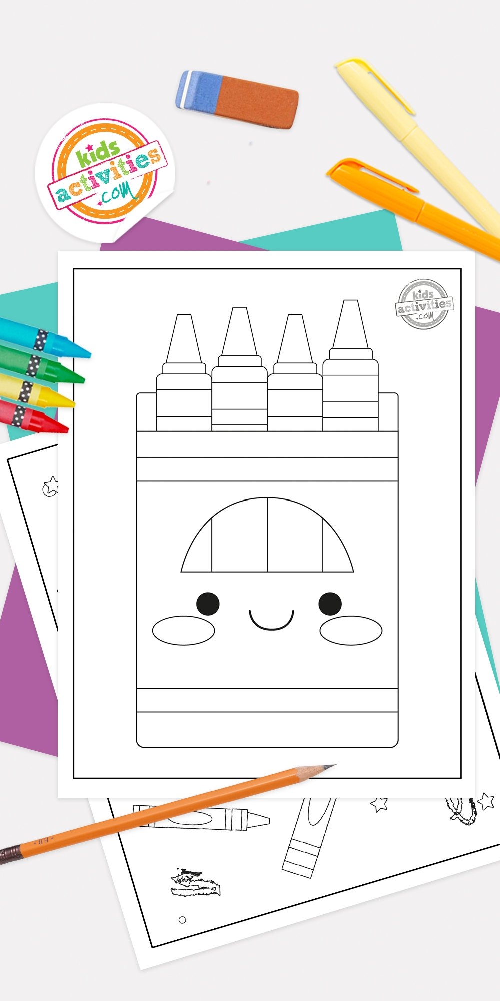Crayola free coloring pages for kids to print Crayola free coloring pages for kids to print