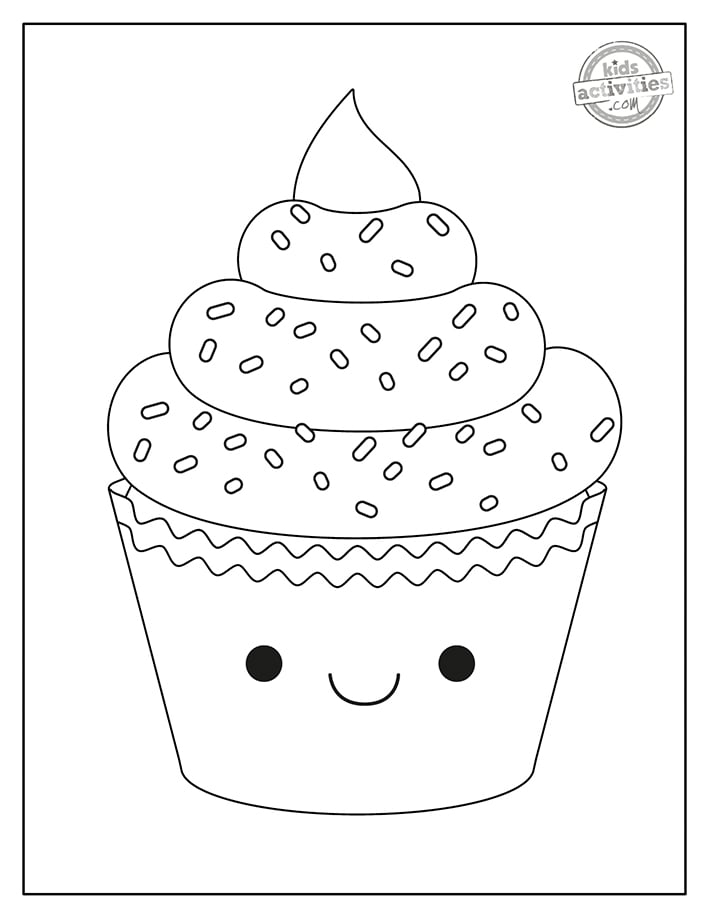 Cupcake Colouring Pages Printable Free Printable Templates Cupcake Colouring Pages Printable Free Printable Templates