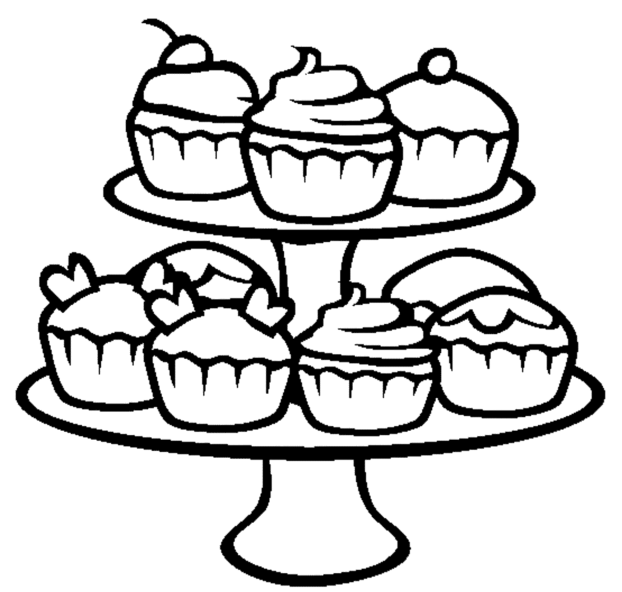 Cupcake Printable Coloring Pages Coloring Home Cupcake Printable Coloring Pages Coloring Home