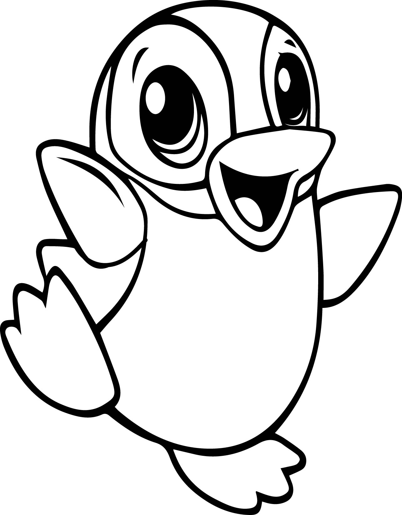 free cute animal coloring pages
