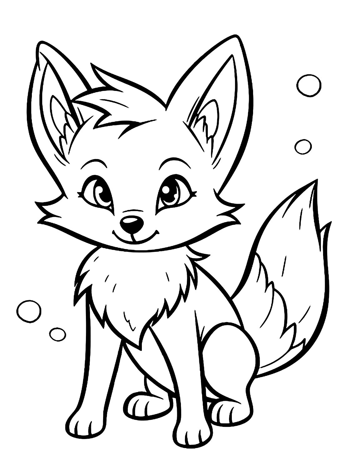 Cute Baby Fox Color Page Free Printable Coloring Pages Cute Baby Fox Color Page Free Printable Coloring Pages