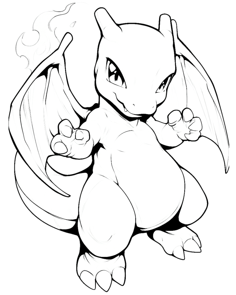 Cute Charizard Coloring Pages Free PDF Printables Sunny Cute Cute Charizard Coloring Pages Free PDF Printables Sunny Cute