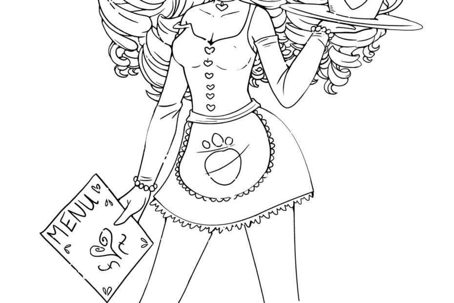 Cute Coloring Pages For Girls Xolerdemo