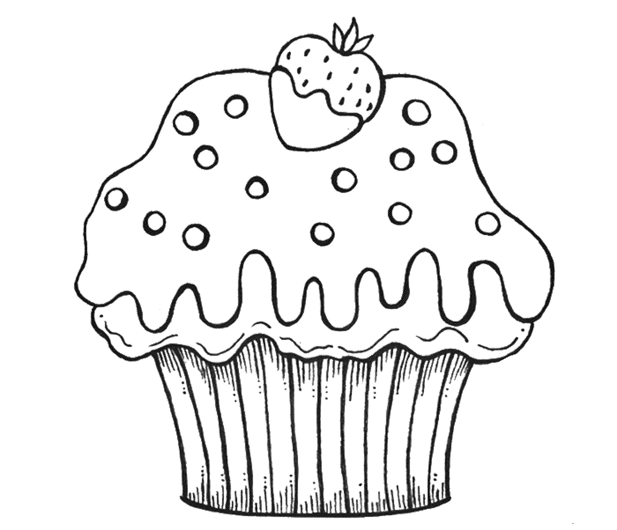 Cute Cupcake Coloring Pages At GetColorings Free Printable Cute Cupcake Coloring Pages At GetColorings Free Printable