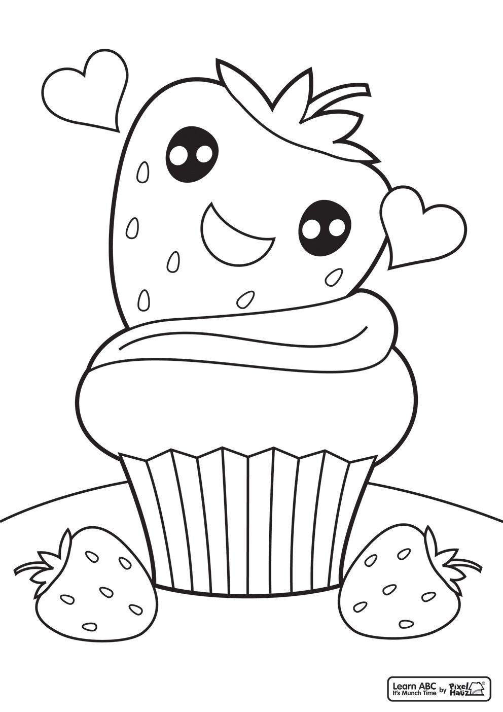 Cute Cupcake Coloring Pages Coloring Home Cute Cupcake Coloring Pages Coloring Home