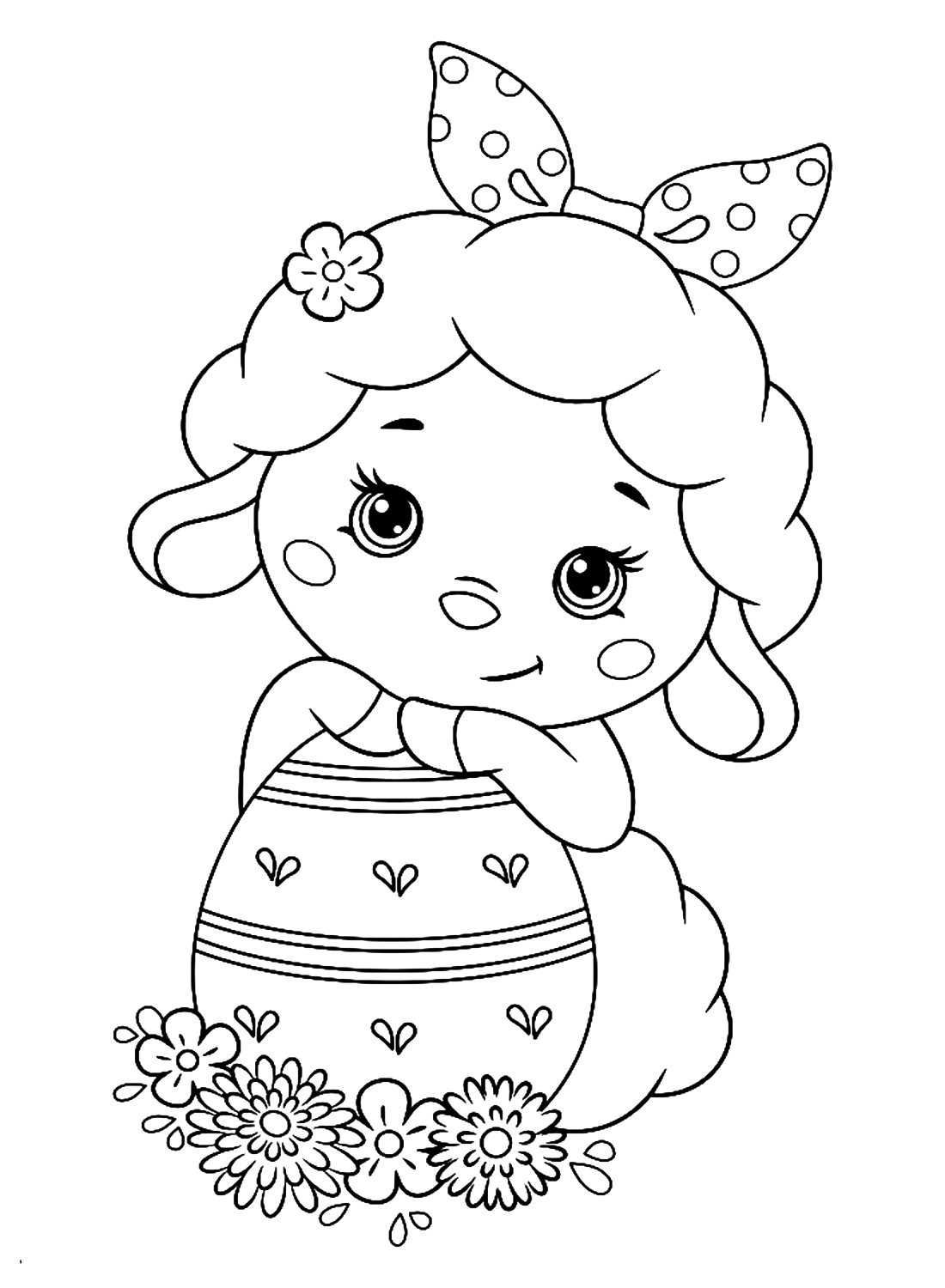 Cute Easter Lamb Coloring Page Free Printable Coloring Pages Cute Easter Lamb Coloring Page Free Printable Coloring Pages