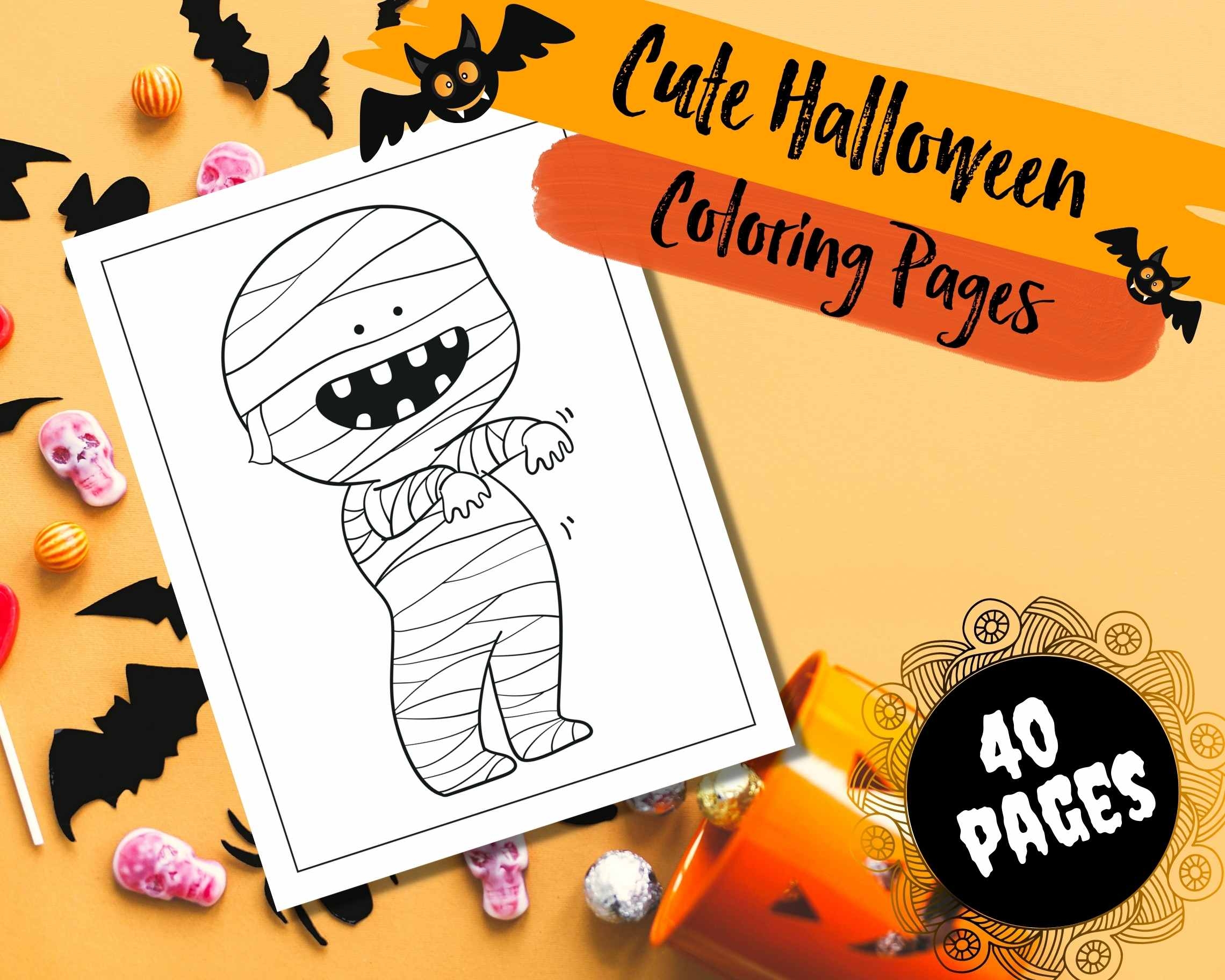 Cute Halloween Coloring Pages Lightly Sketched Cute Halloween Coloring Pages Lightly Sketched