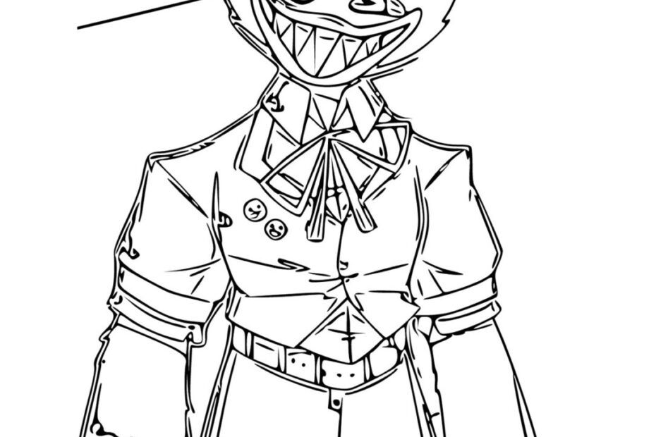 Cute Huggy Wuggy Coloring Pages Coloring Pages