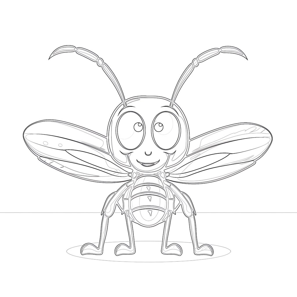 Cute Insect Coloring Pages Coloring Pages Mimi Panda Cute Insect Coloring Pages Coloring Pages Mimi Panda