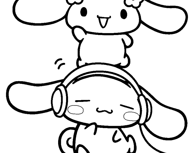 Cute Printable Coloring Pages Sanrio Sanrio Characters Coloring Pages