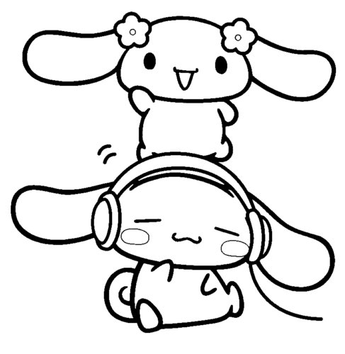 Cute Sanrio Coloring Page Turkau Cute Sanrio Coloring Page Turkau