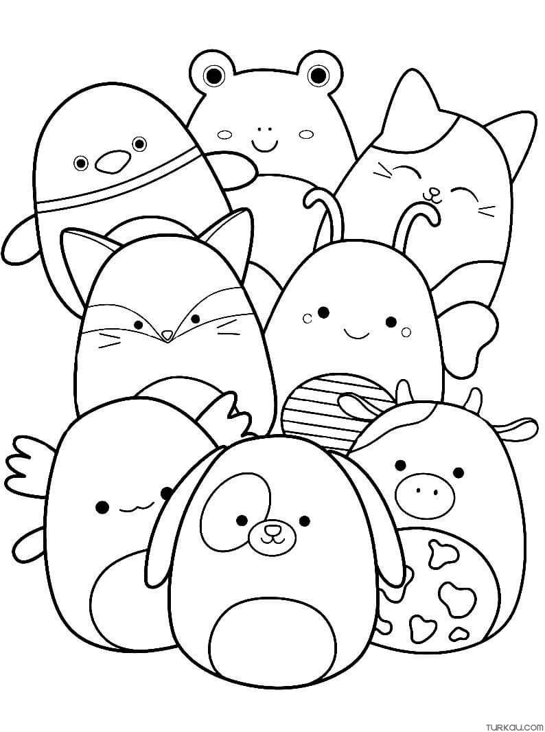 Cute Squishmallow Coloring Page Turkau Coloring Home Cute Squishmallow Coloring Page Turkau Coloring Home