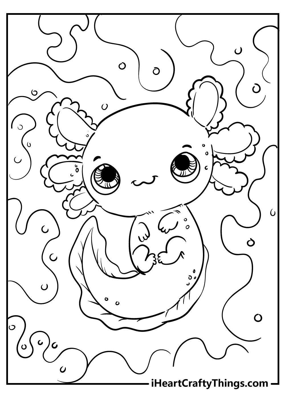 Cute Things Coloring Pages Coloring Nation