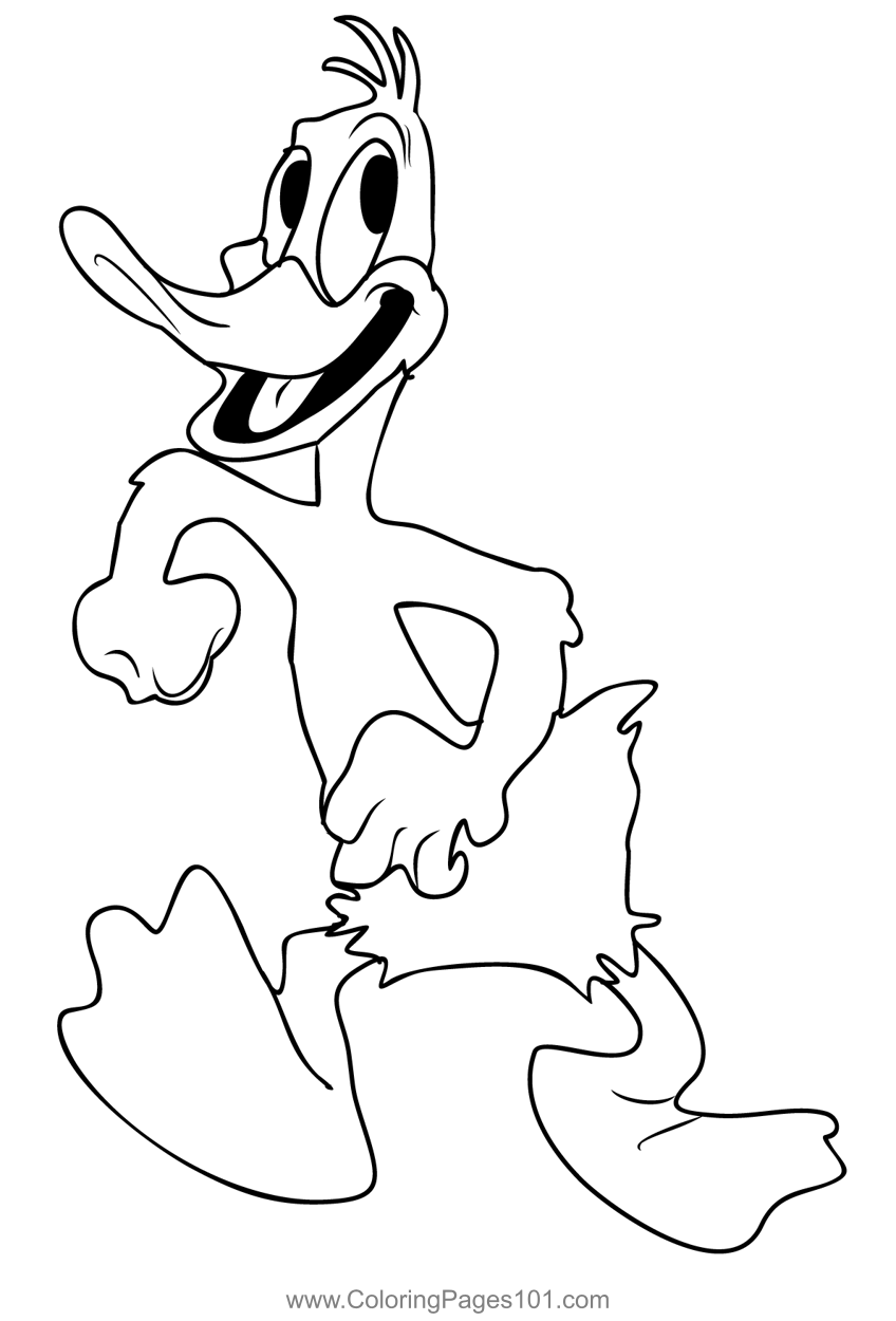 daffy duck coloring pages daffy duck coloring pages