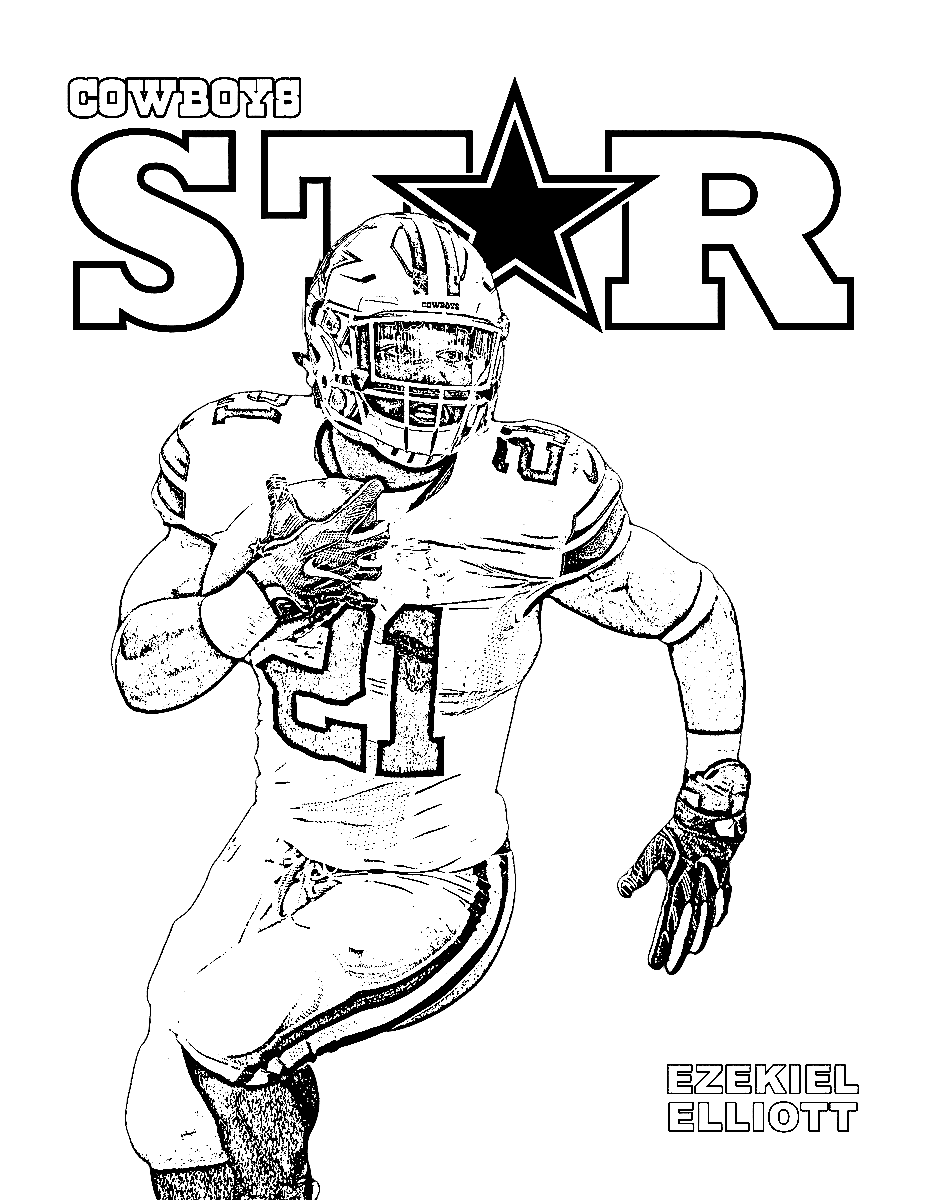 football coloring page free football coloring page free