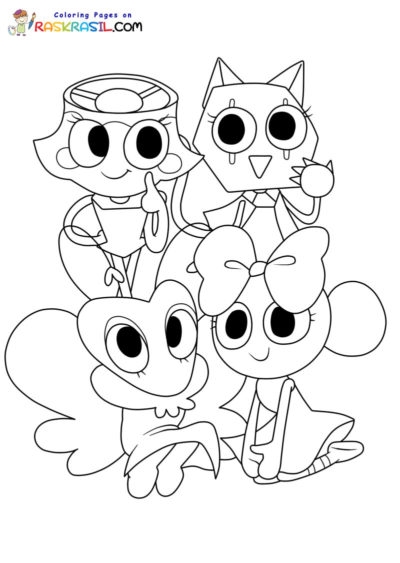 Dandy 39 s World Coloring Pages Free Printables