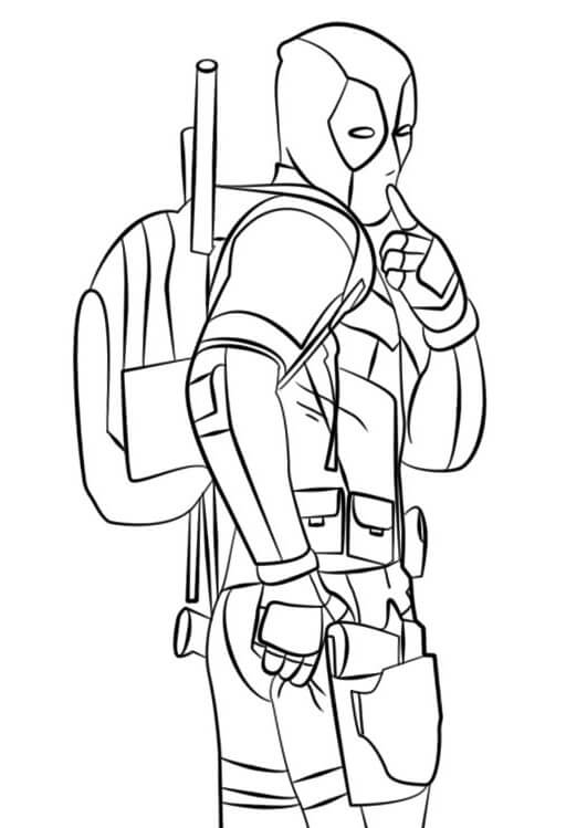 Deadpool Coloring Pages Coloring rocks Deadpool Coloring Pages Coloring rocks