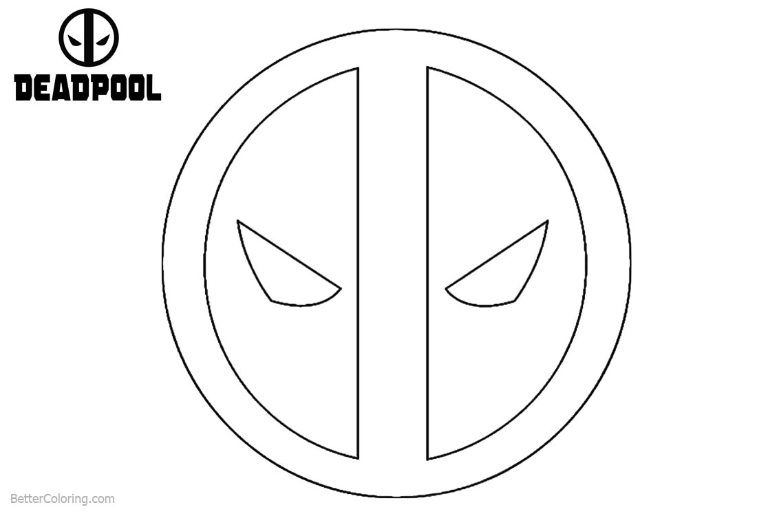 coloring pages printable Deadpool coloring pages printable Deadpool
