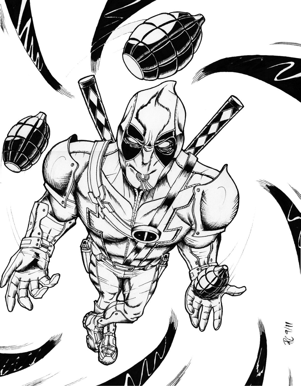 Deadpool Coloring Pages Printable Coloring Home Deadpool Coloring Pages Printable Coloring Home