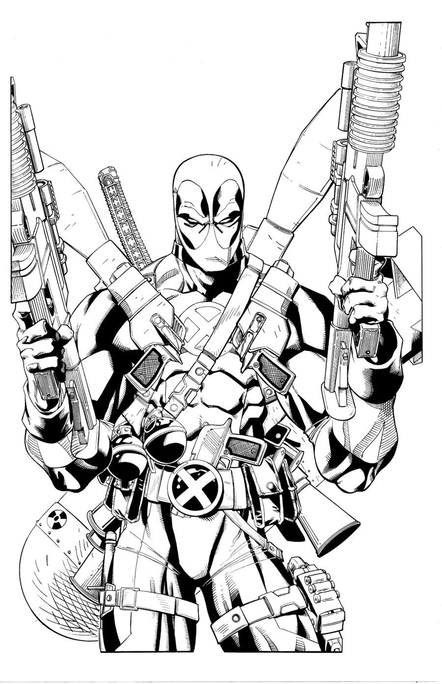 Deadpool Coloring Pages Printable Coloring Home Deadpool Coloring Pages Printable Coloring Home