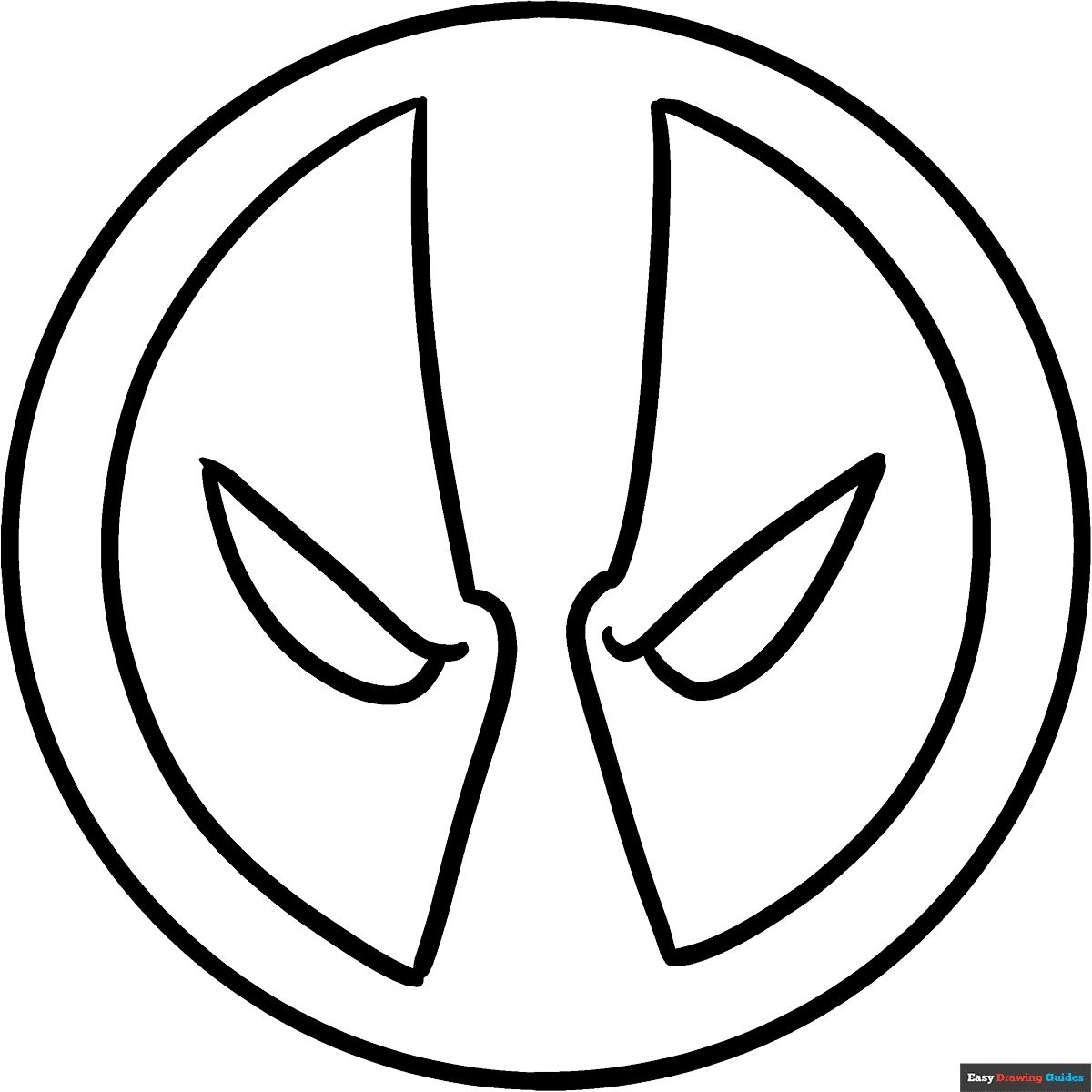 Deadpool Logo Deadpool Logo Marvel Coloring Deadpool Drawing Deadpool Logo Deadpool Logo Marvel Coloring Deadpool Drawing