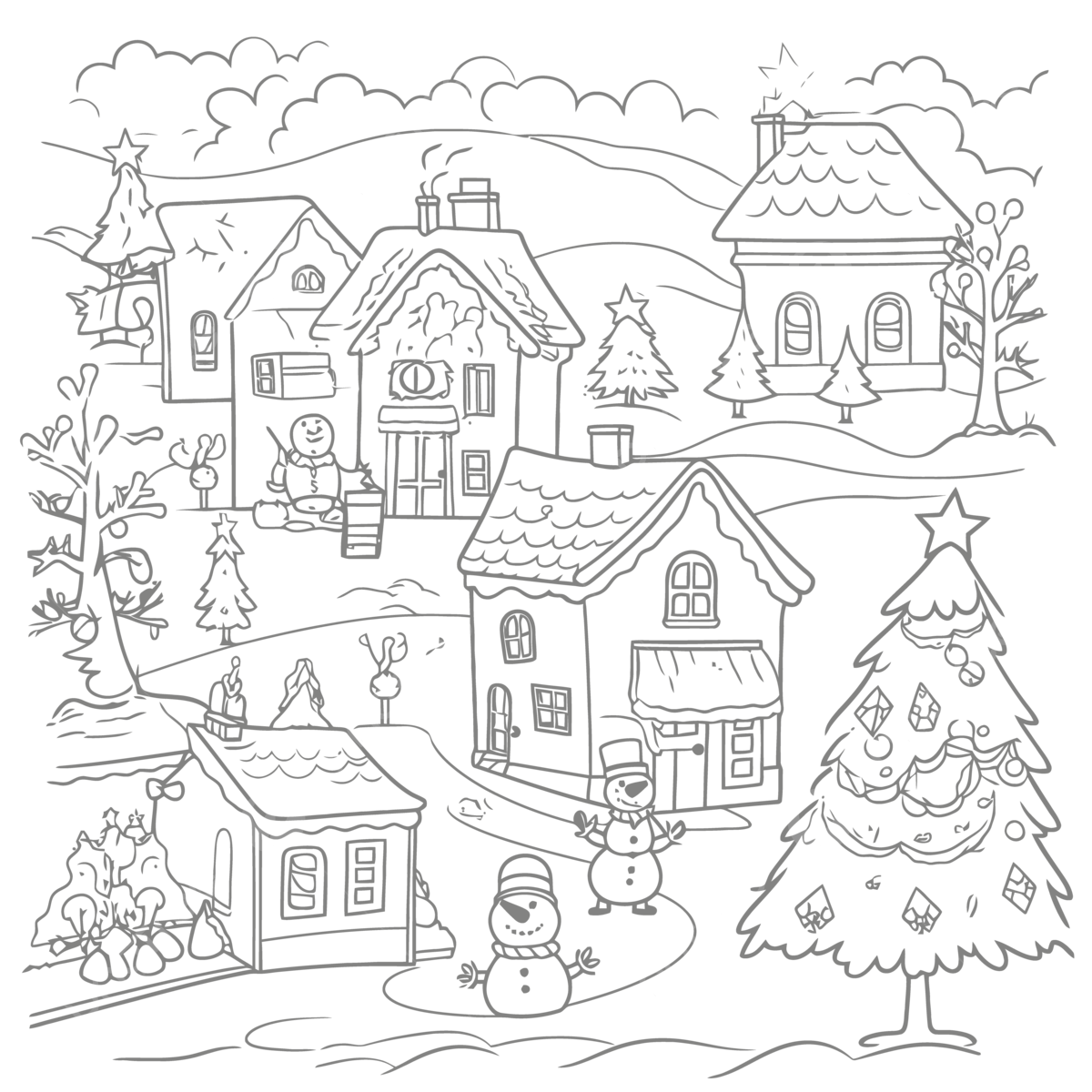 December Coloring Pages For Adults 2024 Free Printable Lenee Heloise