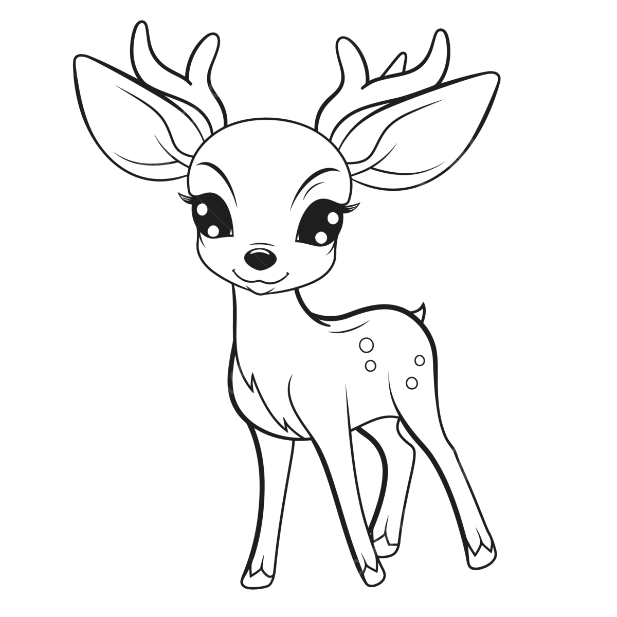 Deer Coloring Pages Printable Printable edu pe Deer Coloring Pages Printable Printable edu pe