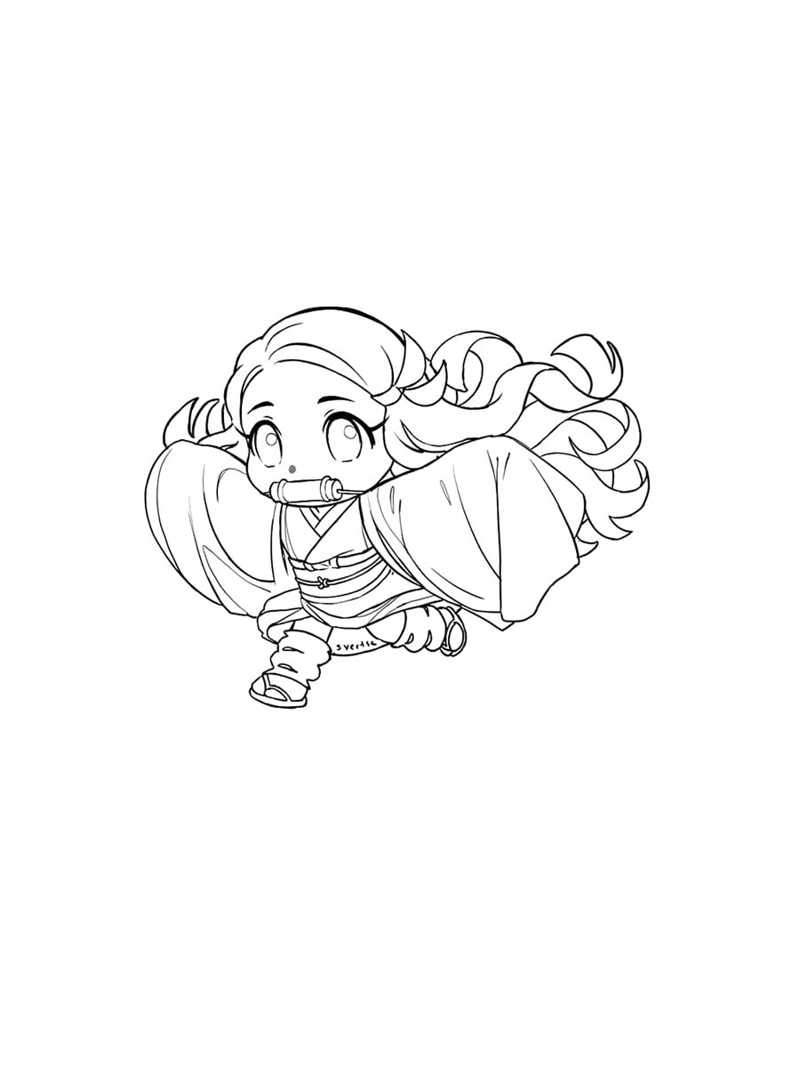 Demon Slayer Coloring Pages Demon Slayer Coloring Pages