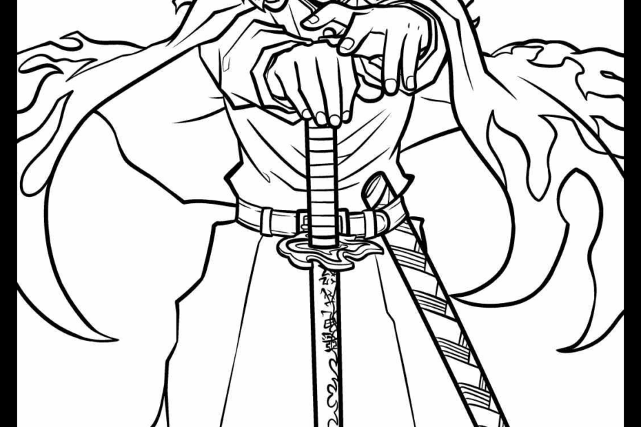 Demon Slayer Coloring Pages 30 SimplyColoringPages