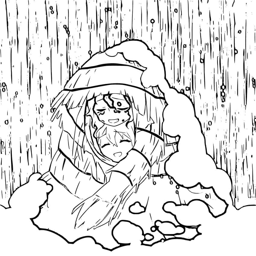 Demon Slayer Daki Coloring Pages Coloring Pages Demon Slayer Daki Coloring Pages Coloring Pages