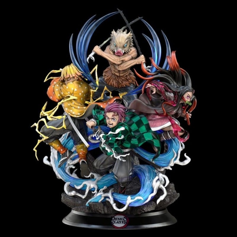 Demon Slayer Diorama STL 3D Print Files