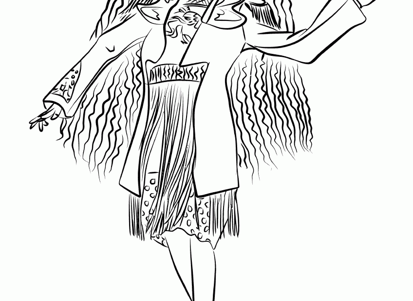 Descendants Coloring Pages Printable Descendants Coloring Pages Porn