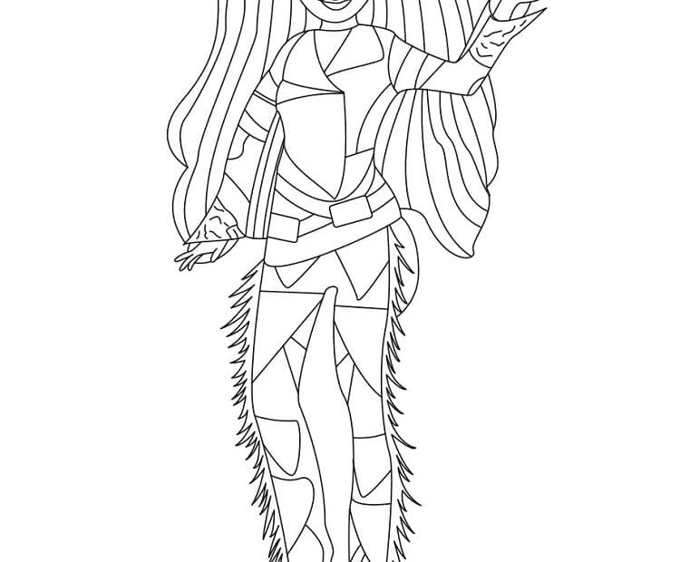 Descendants Uma Coloring Page Download Print Or Color Online For Free